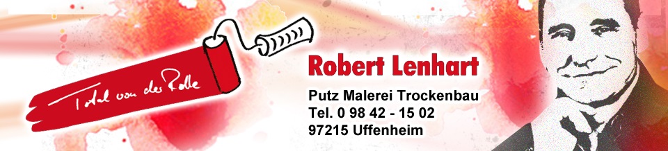 Logo des Malerbetriebs Robert Lenhart